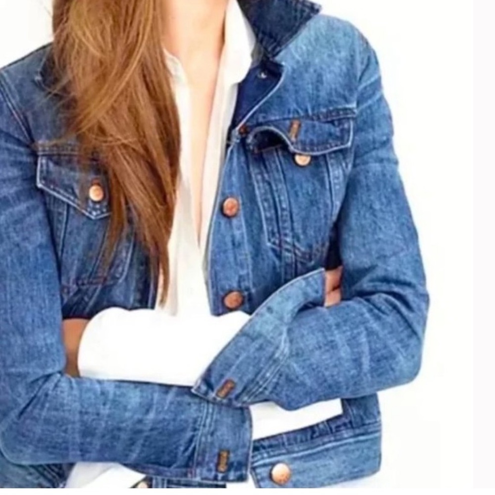 J Crew Classic Denim Jacket